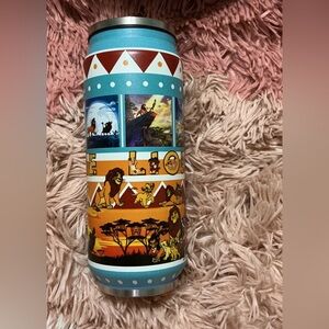 Colorful Lion King Themed Tumbler